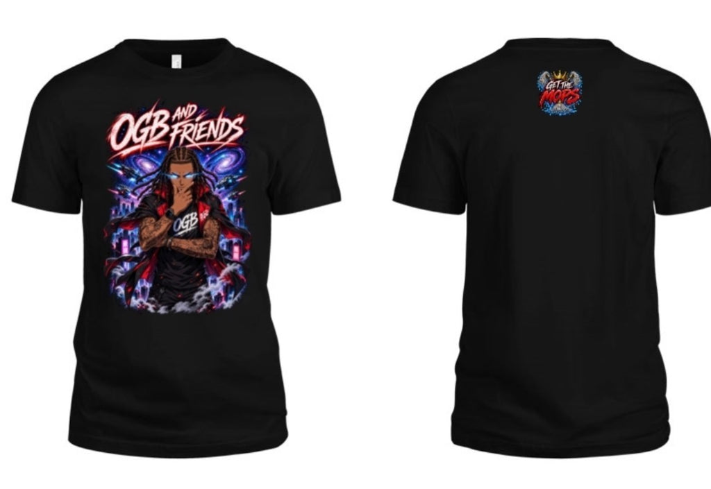 OGB AND FRIENDS ANIME TEE