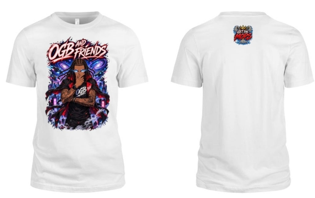 OGB AND FRIENDS ANIME TEE